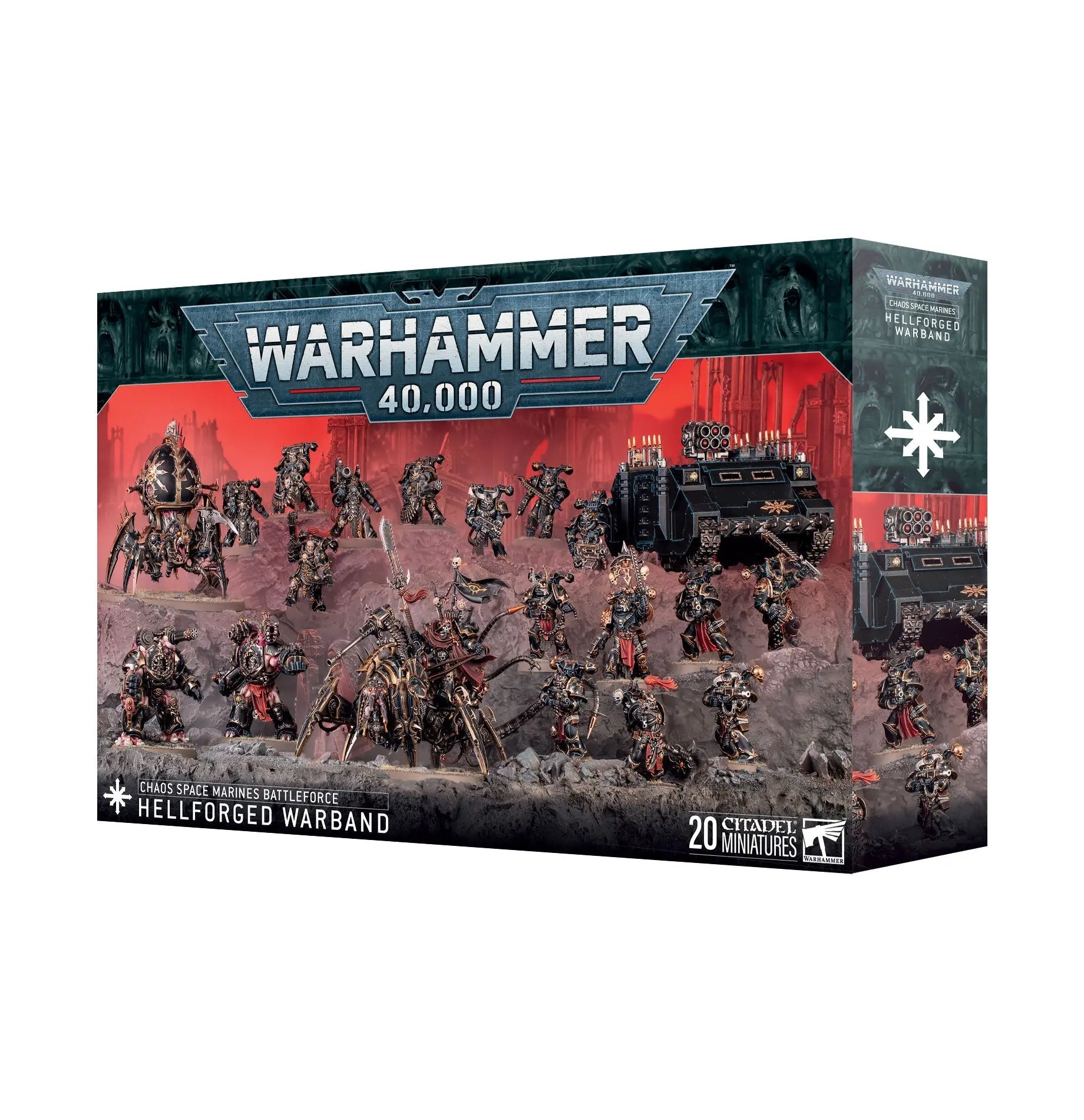 Terminus Shell Chaos Space Marines Hellforged Warband – Terminus Games